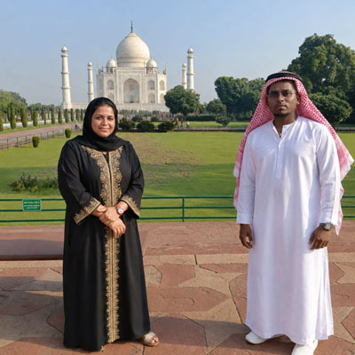 Arabic tour guide Agra