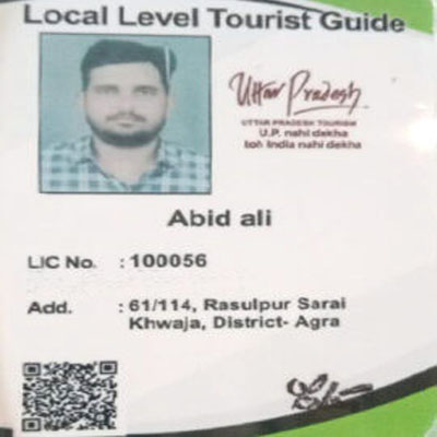 Russian tour guide Agra